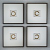 image:imageSignature Design by Ashley Dallbourne 4Piece Framed Abstract Wall Art