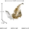 image:imageSignature Design by Ashley Darinsen Metal Leaf Sculpture Tabletop Decor