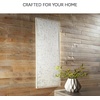 image:imageSignature Design by Ashley Daxonport Modern Canvas Textured Wall Art 24 x 60 Inch White amp Gray