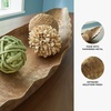 image:imageSignature Design by Ashley Decorative Gold Metal Wave Tray 30Inch