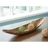 image:imageSignature Design by Ashley Decorative Gold Metal Wave Tray 30Inch