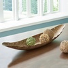 image:imageSignature Design by Ashley Decorative Gold Metal Wave Tray 30Inch
