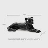 image:imageSignature Design by Ashley Drice Large Black Panther Statue Decor Sculpture