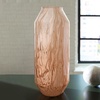 image:imageSignature Design by Ashley Dushby Vase Blown Glass Vase With Blush Pink Swirl Finish Modern Accent for Faux and Dried Florals 688 W x 688 D x 95 H625 W x 625 D x 15 H