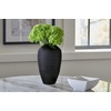 image:imageSignature Design by Ashley Etney 105 Contemporary Glass Vase Almost Black10 in