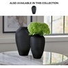 image:imageSignature Design by Ashley Etney 105 Contemporary Glass Vase Almost Black13 in
