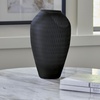 image:imageSignature Design by Ashley Etney 105 Contemporary Glass Vase Almost Black13 in