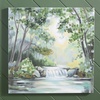 image:imageSignature Design by Ashley Evermaddick Contemporary Landscape Wall Art 36 x 36 Inches Green amp Gray