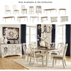 image:imageSignature Design by Ashley Extendable Round to Oval Dining Table WhiteWhitewash