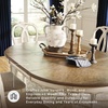 image:imageSignature Design by Ashley Extendable Round to Oval Dining Table WhiteWhitewash