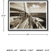 image:imageSignature Design by Ashley Framed Coastal Large Living Room Wall Art 63x47