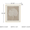 image:imageSignature Design by Ashley Framed Coral Wall Art Set of 3 Taupe