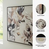 image:imageSignature Design by Ashley Framed Flower Oversized Canvas Wall Art