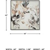 image:imageSignature Design by Ashley Framed Flower Oversized Canvas Wall Art