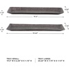 image:imageSignature Design by Ashley Garekton Casual Table Top Tray Set Set of 2 Silver