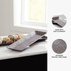 image:imageSignature Design by Ashley Garekton Casual Table Top Tray Set Set of 2 Silver