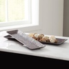 image:imageSignature Design by Ashley Garekton Casual Table Top Tray Set Set of 2 Silver