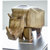 image:imageSignature Design by Ashley Gentwell Rhino Sculpture Gold Statue