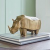 image:imageSignature Design by Ashley Gentwell Rhino Sculpture Gold Statue