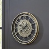 image:imageSignature Design by Ashley Giant Moving Gear Wall Clock Champagne