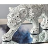 image:imageSignature Design by Ashley Glass Panther Sculpture Silver 30Inch Statue