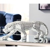 image:imageSignature Design by Ashley Glass Panther Sculpture Silver 30Inch Statue