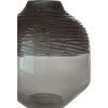 image:imageSignature Design by Ashley Harpwick Vase Iridescent Gray Blown Glass Vase with HandCarved Pattern Modern Accent for Faux and Dried Floral Arrangements 825 W x 825 D x 1013 H825 W x 825 D x 10 H