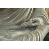 image:imageSignature Design by Ashley Hosgrove Cultural Tabletop Paper Composite Sitting Buddha Sculpture Metallic amp Green