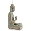 image:imageSignature Design by Ashley Hosgrove Cultural Tabletop Paper Composite Sitting Buddha Sculpture Metallic amp Green