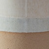 image:imageSignature Design by Ashley Hurston Casual Glazed Ceramic Candle Holder Set of 3 Beige amp White