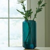 image:imageSignature Design by Ashley Inisland Contemporary Watertight Glass 8 Vase with Wide Mouth GreenDark Green