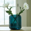 image:imageSignature Design by Ashley Inisland Contemporary Watertight Glass 8 Vase with Wide Mouth GreenDark Green