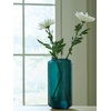 image:imageSignature Design by Ashley Inisland Contemporary Watertight Glass 8 Vase with Wide Mouth GreenDark Green
