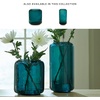 image:imageSignature Design by Ashley Inisland Contemporary Watertight Glass 8 Vase with Wide Mouth GreenDark Green