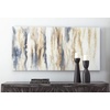 image:imageSignature Design by Ashley Joely 1Piece Canvas Wall Art 30x60 BlueTan