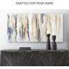 image:imageSignature Design by Ashley Joely 1Piece Canvas Wall Art 30x60 BlueTan