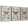 image:imageSignature Design by Ashley Jossletts Framed Wall Art Set of 3 Butterfly