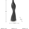 image:imageSignature Design by Ashley Judsen Casual Vase with Abstract Design BlackBlack