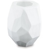 image:imageSignature Design by Ashley Karenton Coastal Indoor 10 HandCarved Glass Tabletop Vase White775 W x 775 D x 10 H