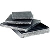 image:imageSignature Design by Ashley Keldy Modern 3 Piece Metal amp Wood Storage Box Set Antique GrayAntique Gray