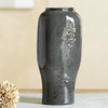 image:imageSignature Design by Ashley Kierlain Vase Gray Glass Decorative Vase with Black Speckles Classic Silhouette for Faux and Dried Florals 638 W x 425 D x 1538 HGray  Black