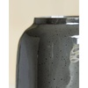 image:imageSignature Design by Ashley Kierlain Vase Gray Glass Decorative Vase with Black Speckles Classic Silhouette for Faux and Dried Florals 638 W x 425 D x 1538 HGray  Black