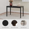 image:imageSignature Design by Ashley Kimonte Rectangular Dining Room Table BlackAlmost Black