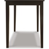 image:imageSignature Design by Ashley Kimonte Rectangular Dining Room Table BlackAlmost Black