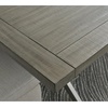 image:imageSignature Design by Ashley Krystanza Casual Dining Table with Cross Base Light Gray