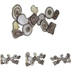 image:imageSignature Design by Ashley Large Abstract Metal Wall Art