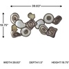 image:imageSignature Design by Ashley Large Abstract Metal Wall Art