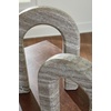 image:imageSignature Design by Ashley Large Arched Sculpture Set of 2 Taupe Keithton