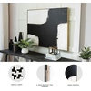 image:imageSignature Design by Ashley Large Framed Abstract Canvas Wall Art 50 Inch