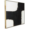 image:imageSignature Design by Ashley Large Framed Abstract Canvas Wall Art 50 Inch